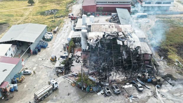 Manisa'da dolum tesisinde patlama: 2 ölü, 2 yaralı