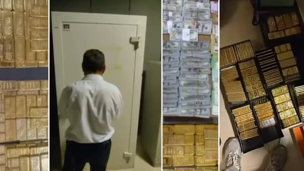 Alihan Kuriş soruşturmasında 200 kilo külçe altın bulundu