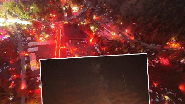 Türkiye'nin en karanlık bölgesinde gökyüzü gözlem şenliği yapıldı