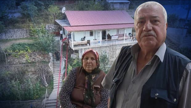 Emekli Kandemir, eşinin rahatça çıkabilmesi için asansör yaptı