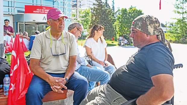 Aile Bakanlığı önünde 39. gün eylem devam ediyor