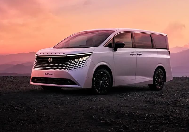 Nissan, yenilenen Elgrand minivan modelini tanıttı
