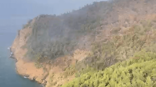 Muğla'daki orman yangınına ikinci günde de müdahale devam ediyor