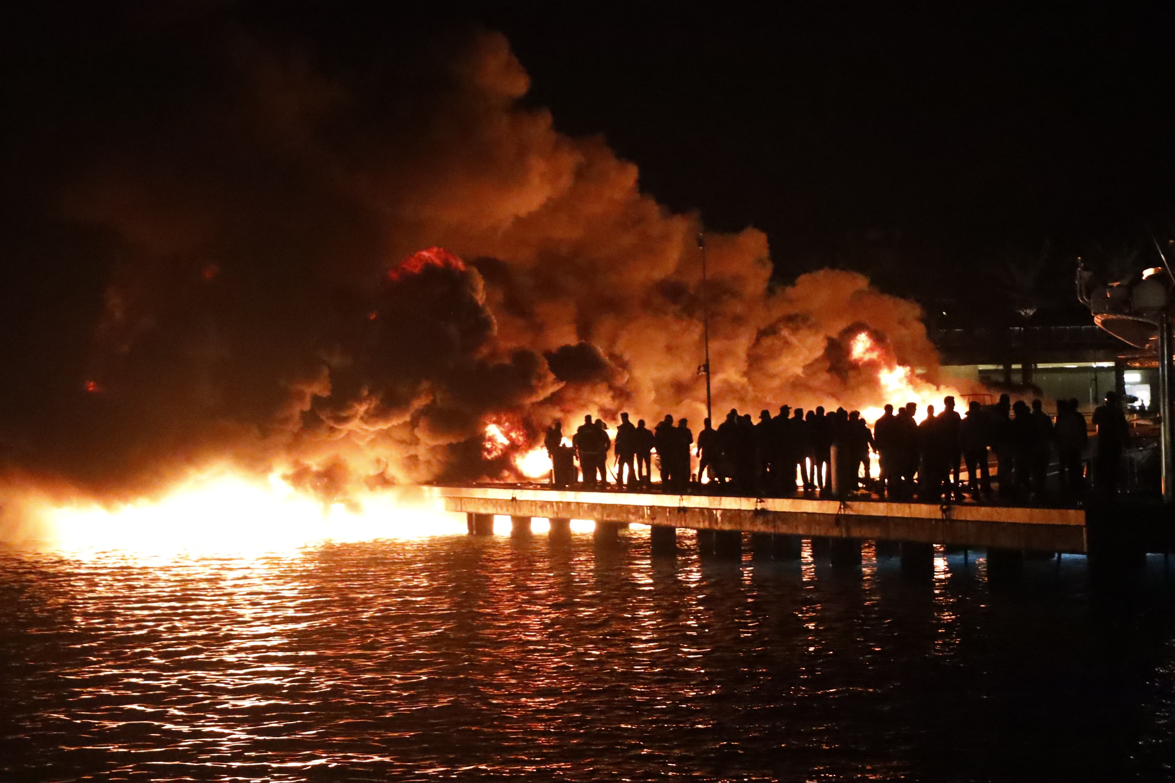 Bodrum'daki milyon dolarlık yangına soruşturma