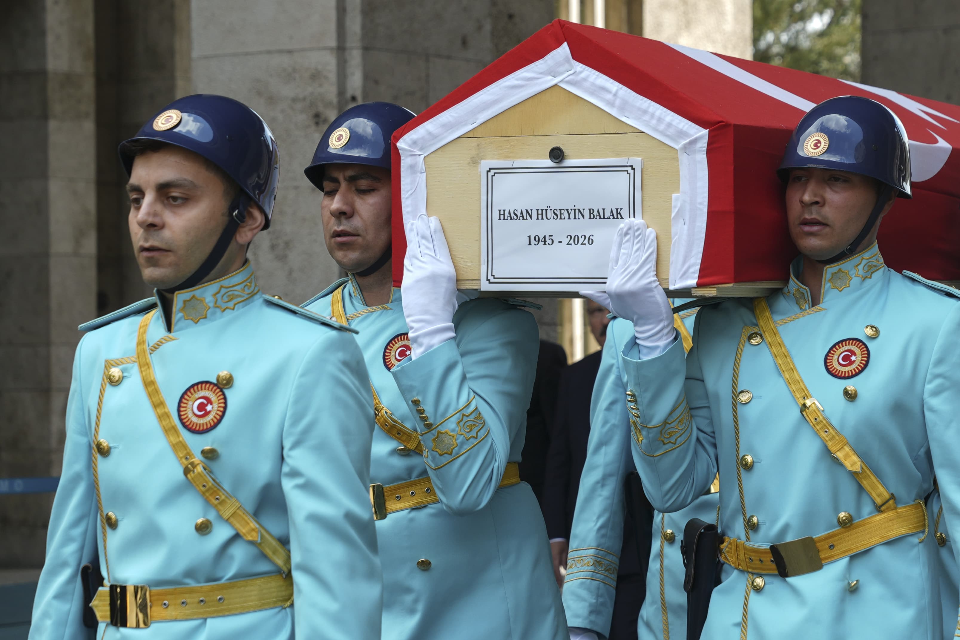 Hasan Hüseyin Balak için TBMM'de cenaze töreni düzenlendi