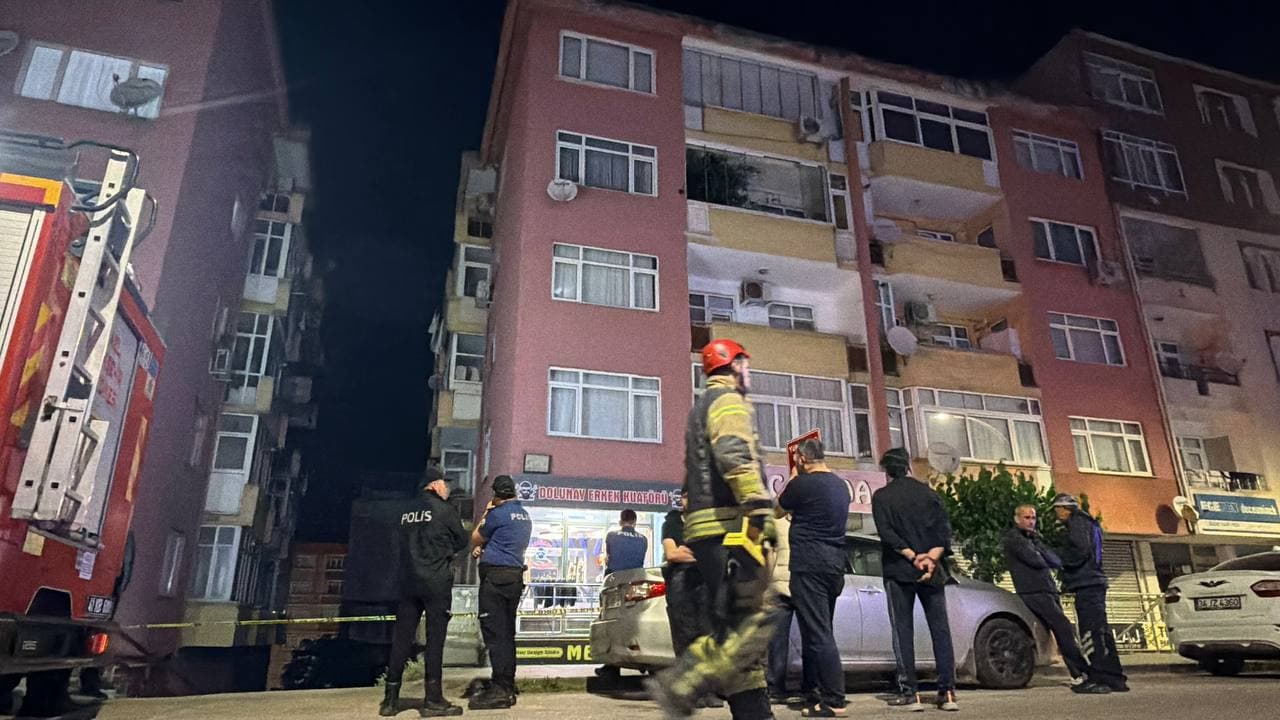Ses gelen bina tedbiren boşaltıldı