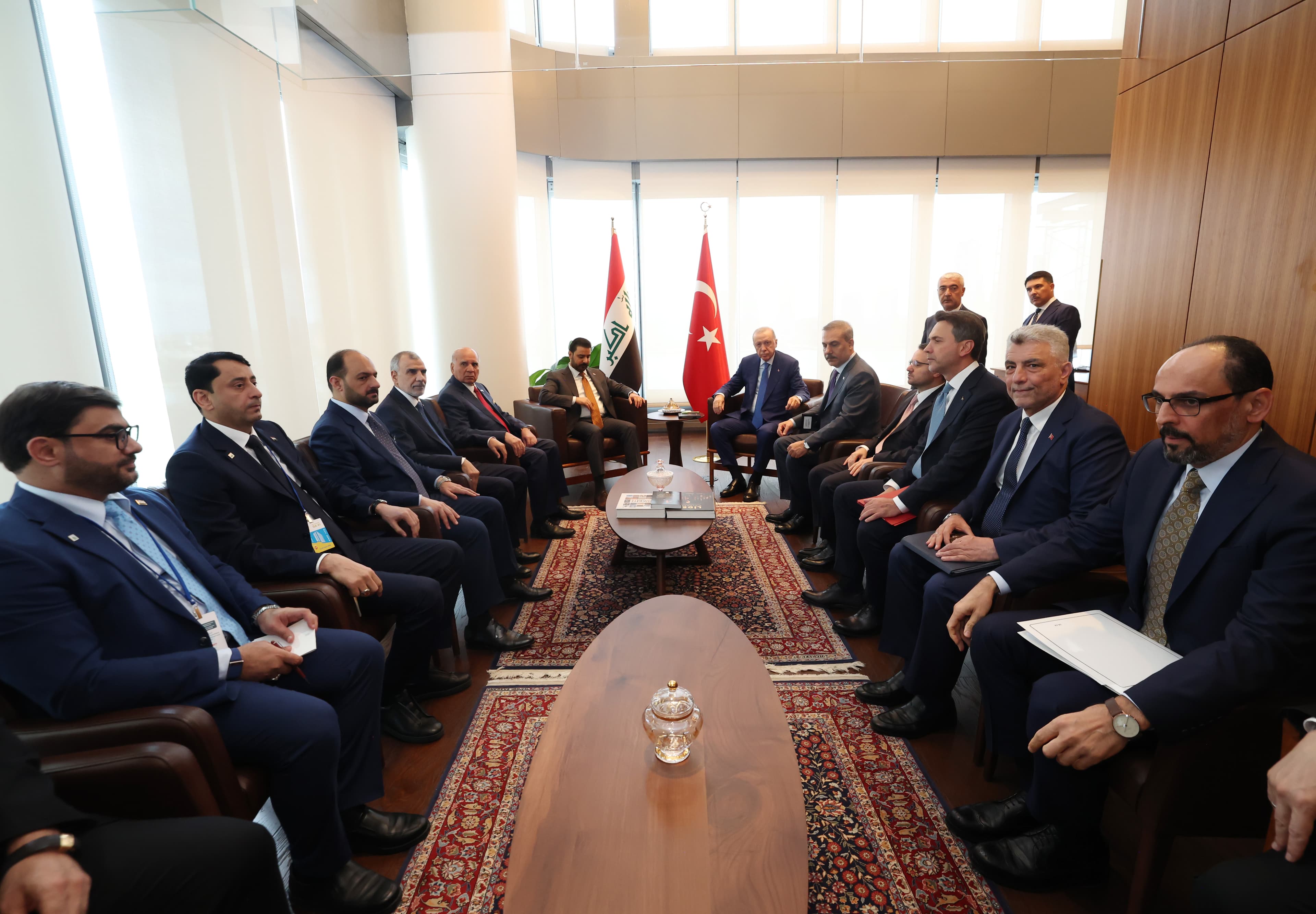 Cumhurbaşkanı Erdoğan, New York'ta Irak ile işbirliği mutabakatı sağladı