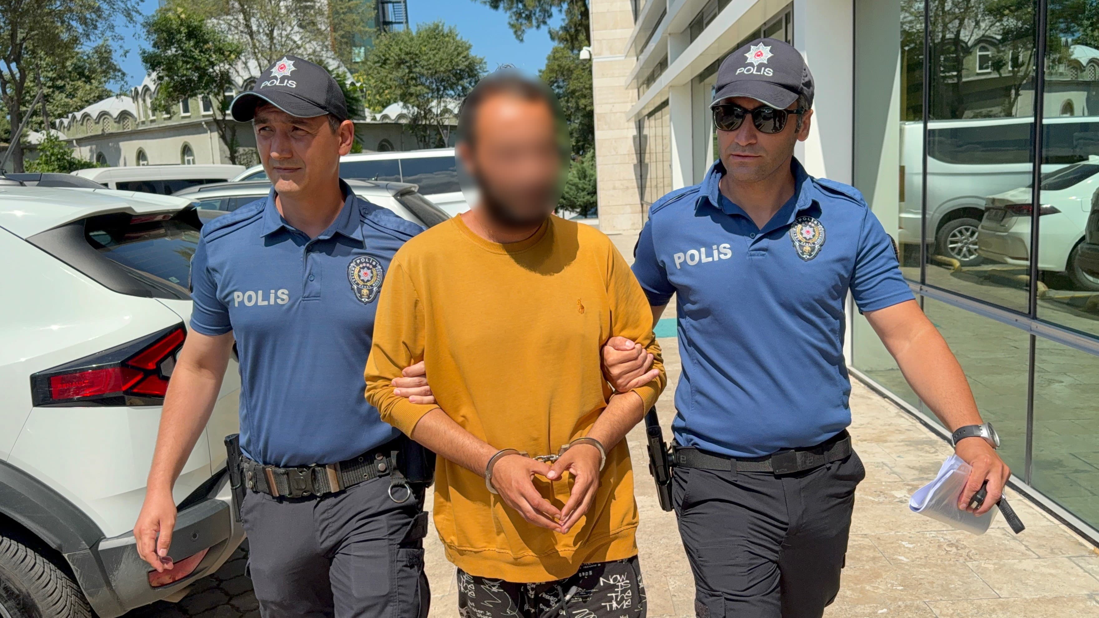 Samsun'da kediye tekme atan kişi tutuklandı