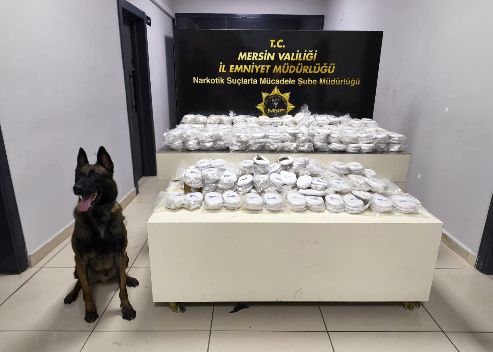 Mersin Limanı'nda 13 milyon liralık kokain ve esrar ele geçirildi