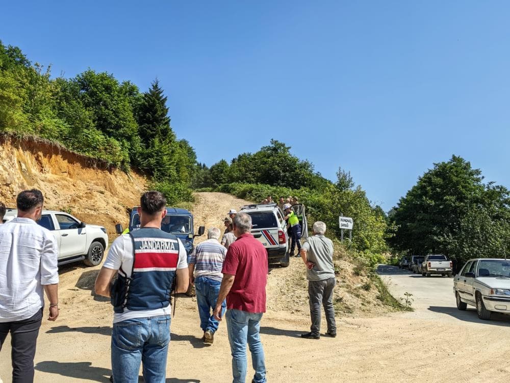 Giresun'da helikopter düştü, arama çalışmaları başladı