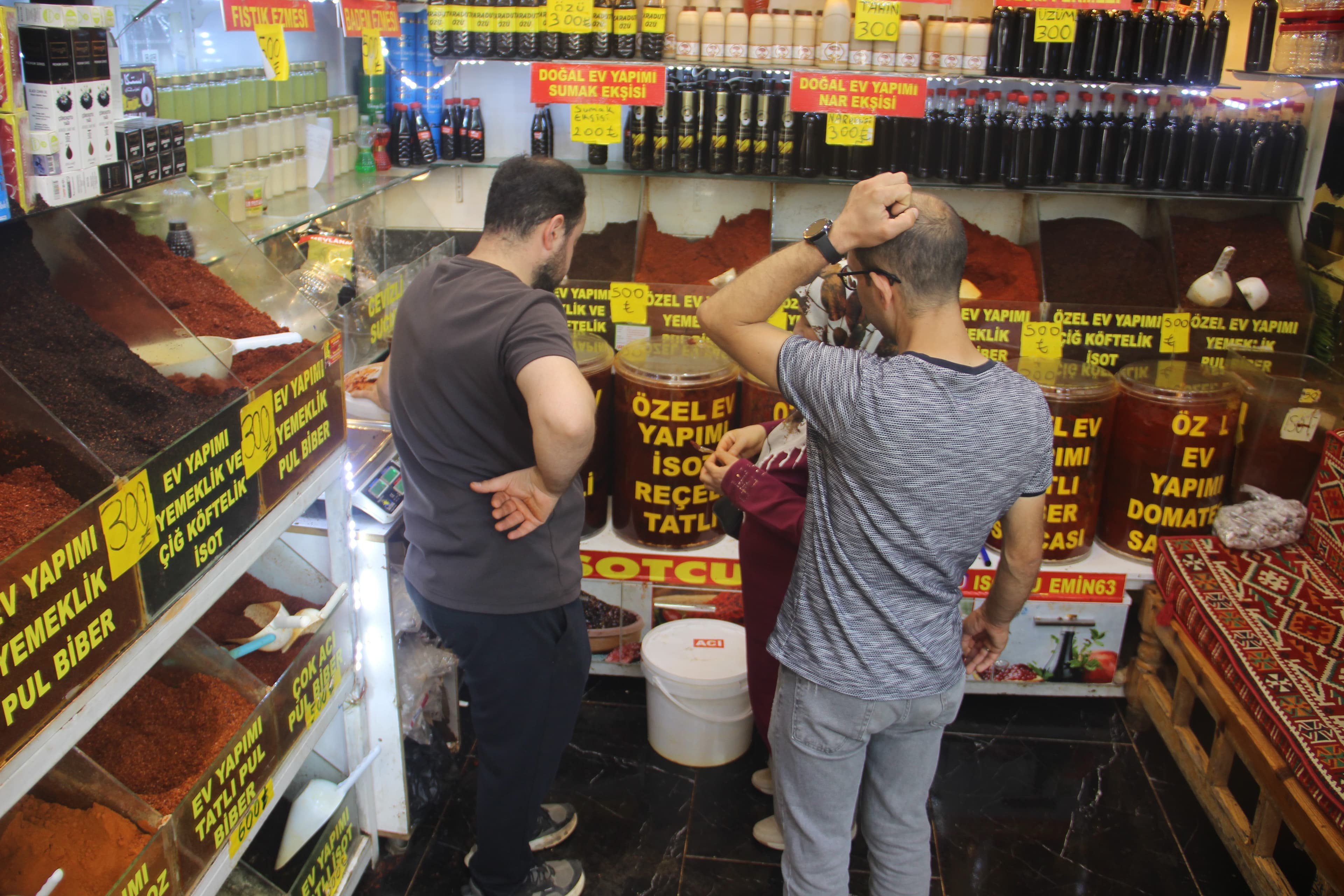 Şanlıurfa'da isotun kilosu 500 TL'ye yükseldi.