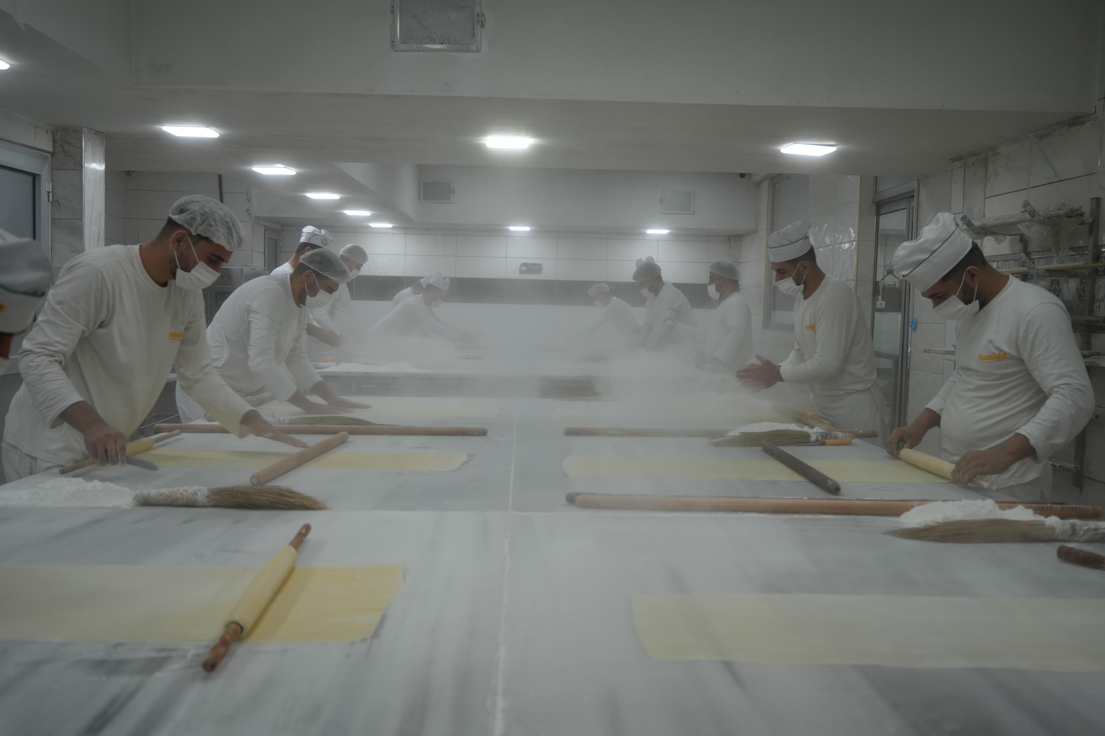 Üretim tam 6 kat arttı. Baklavanın başkentinde bayram mesaisi