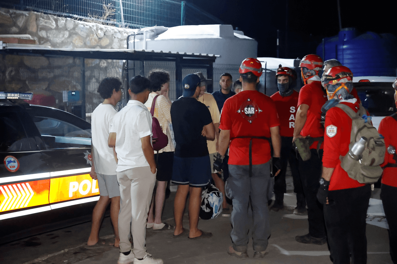 Bodrum'da kaybolan 5 genç ormanda kurtarıldı