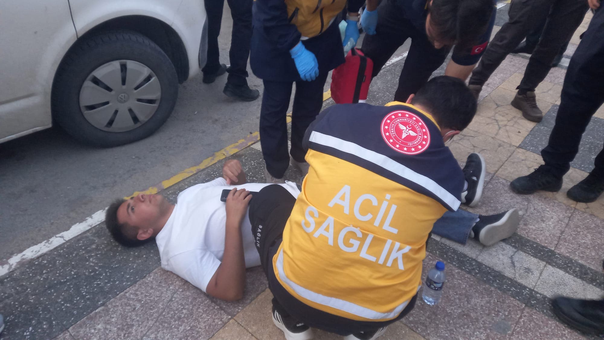 Aksaray'da tartışma sonucu bıçakla yaralanma olayı