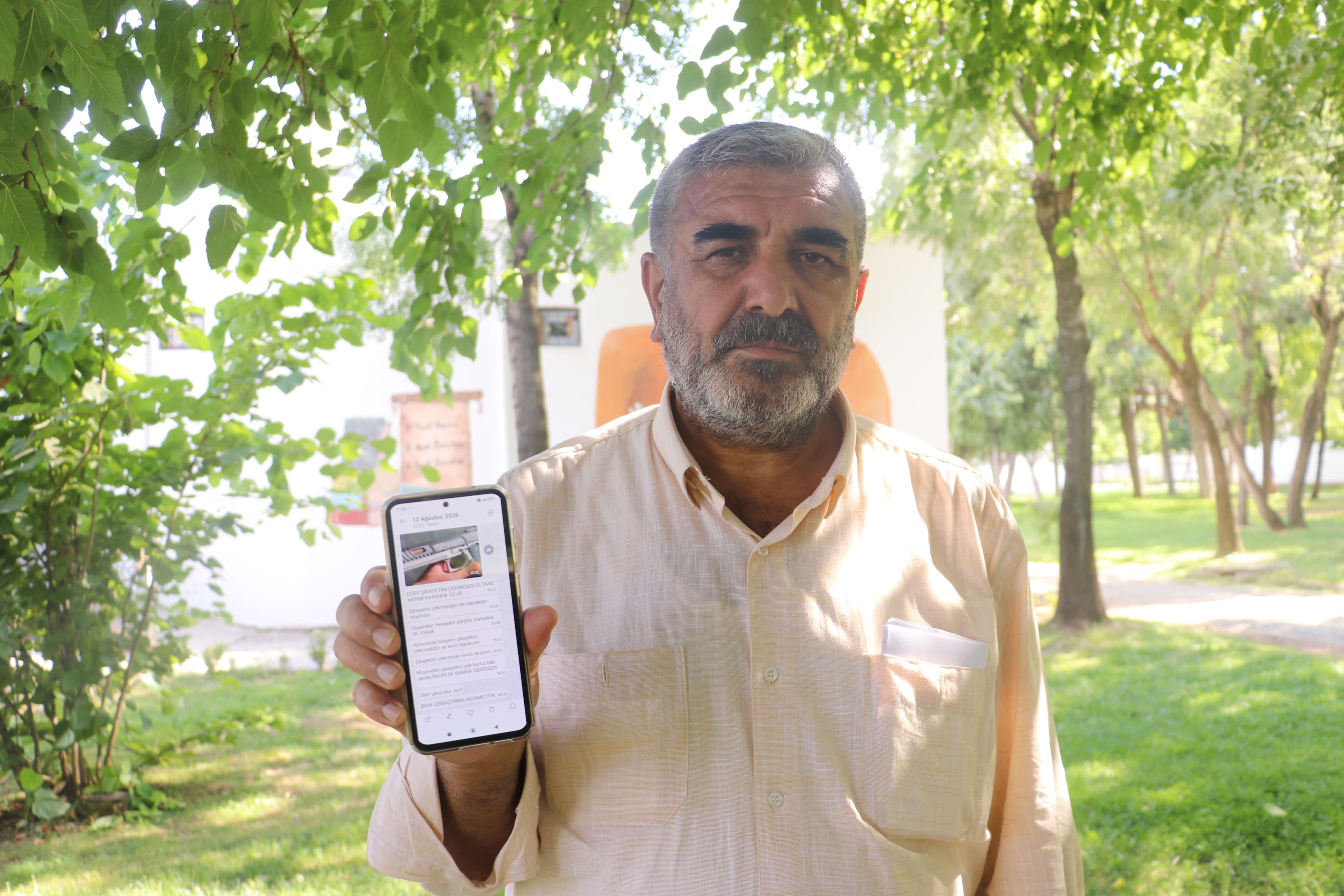 Rojin'in babasına silahlı tehdit mesajı gönderildi