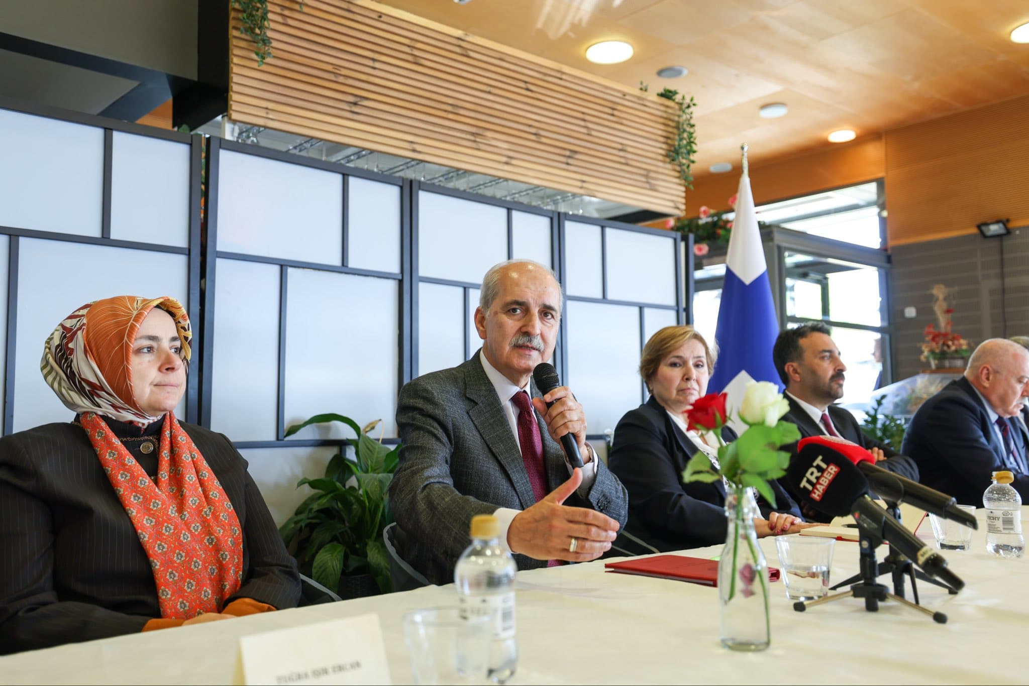 TBMM Başkanı Numan Kurtulmuş Finlandiya'da Resmi Ziyarette
