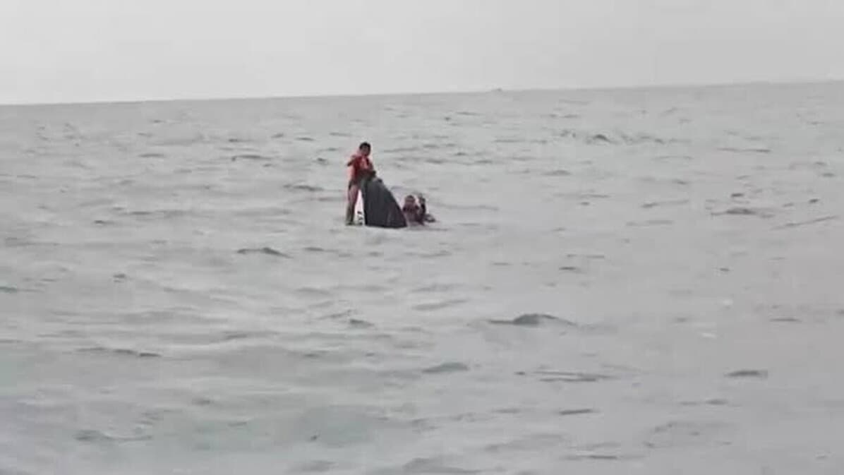 Jet ski kazası: Fransız baba ve iki oğlu 16 saat denizde kaldı