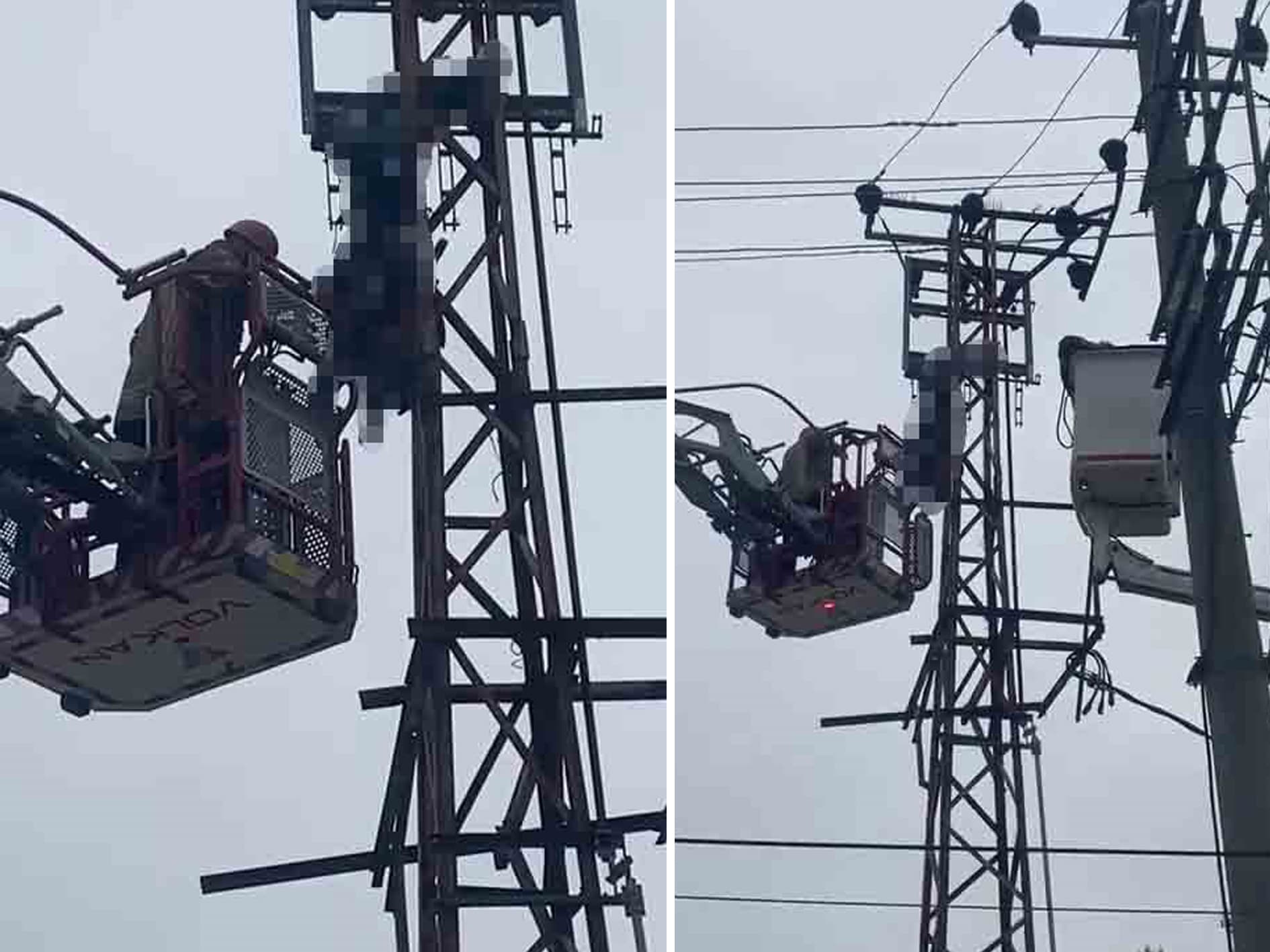 Bursa'da hırsızlık için çıktığı elektrik direği sonu oldu