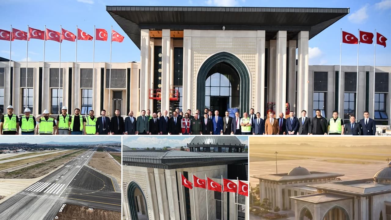 Ankara'nın yeni havalimanı Etimesgut, 15 Haziran'da açılıyor.
