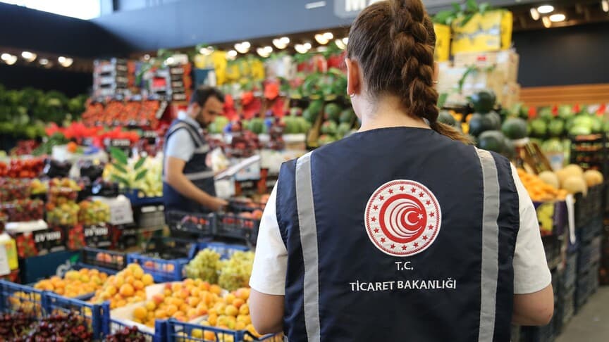 Kurban Bayramı öncesi İstanbul hallerinde denetim yapıldı