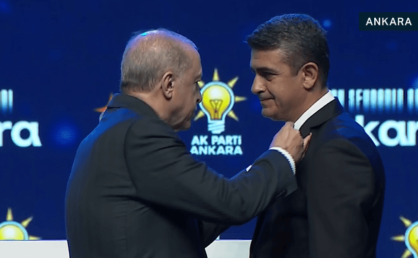 Haymana Belediye Başkanı Levent Koç, AK Parti'ye katıldı