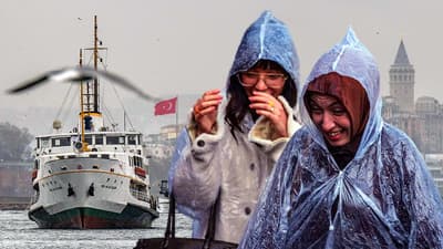 Karadeniz'den gelen yağışlı sistem Türkiye'yi etkisi altına alıyor