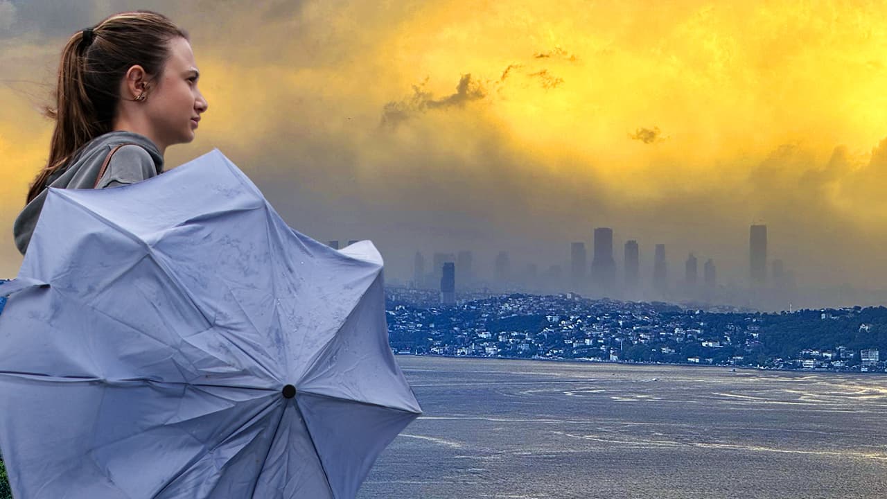 İstanbul'da sağanak yağış için yedi ilçeye uyarı yapıldı