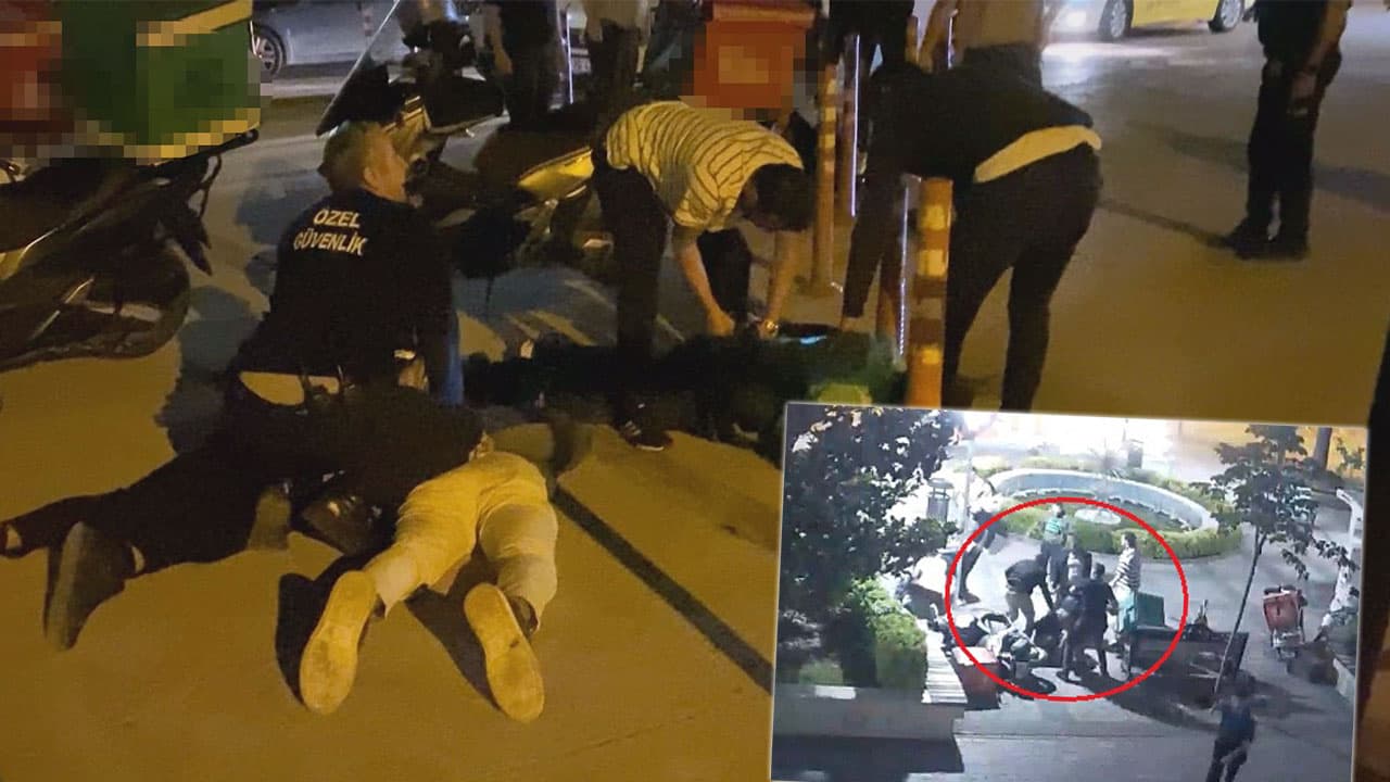 Esnaf ve motokuryeler arasında sipariş kavgası: 5 yaralı, 10 gözaltı