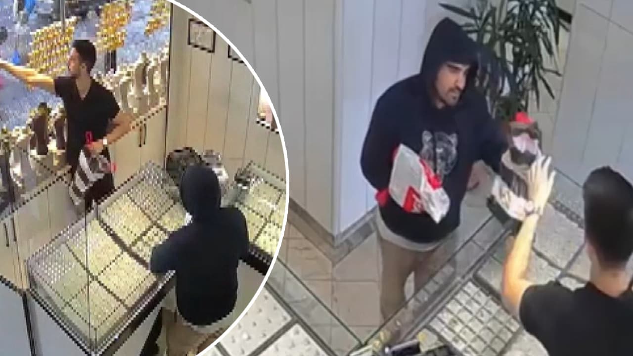 Şemsiyeye tabanca süsü verip kuyumcu soyan kişi yakalandı