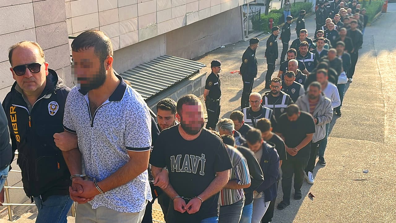 Çetelere yönelik operasyonda 319 kişi tutuklandı, 48 milyar lira değerinde mal varlığına el konuldu