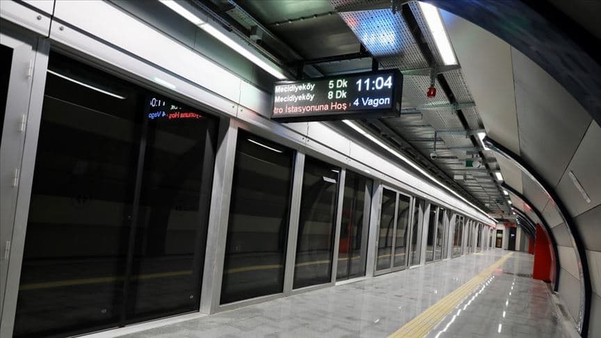 M7 metro hattı Mecidiyeköy istasyonu yıl sonuna kadar açılacak
