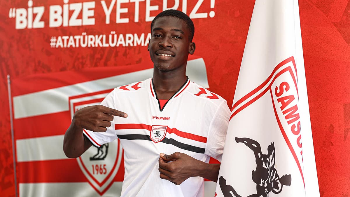 Samsunspor, Mbaitoloum Daniel ile 5 yıllık sözleşme imzaladı