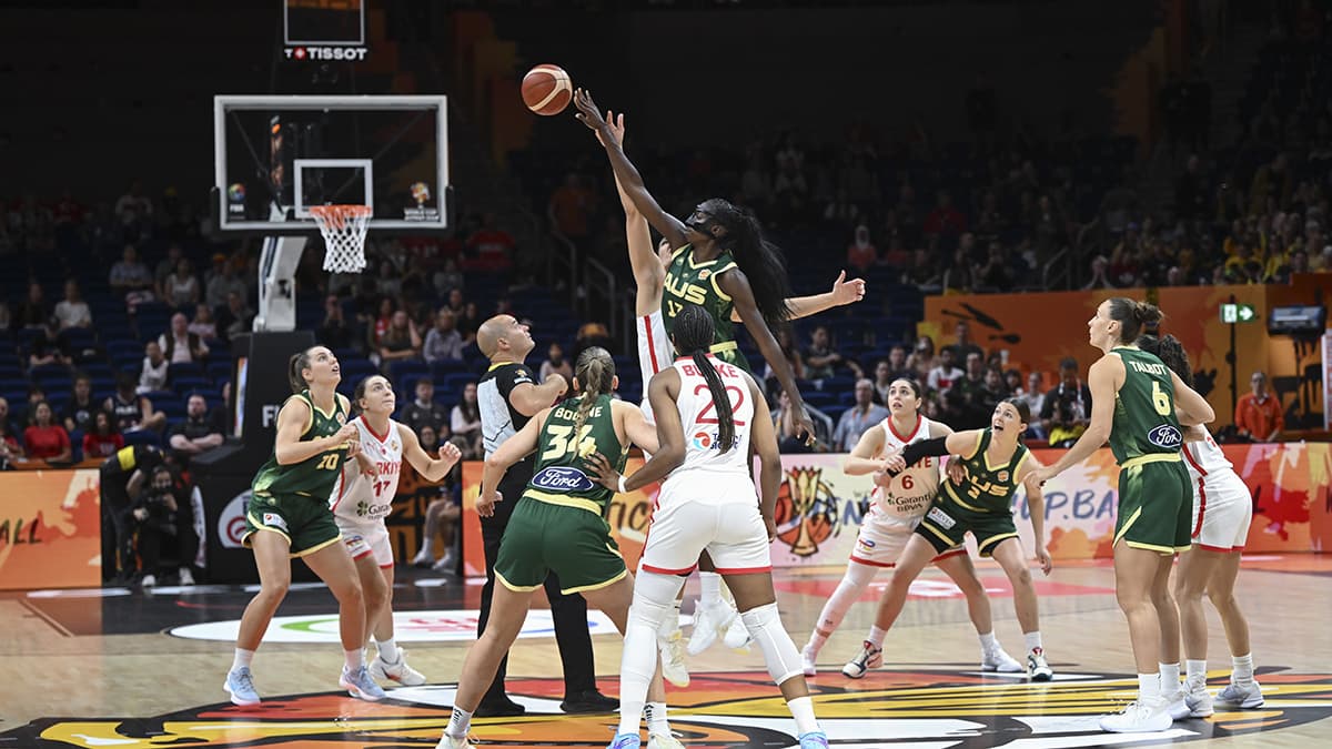 A Milli Kadın Basketbol Takımı, Avustralya'ya yenildi