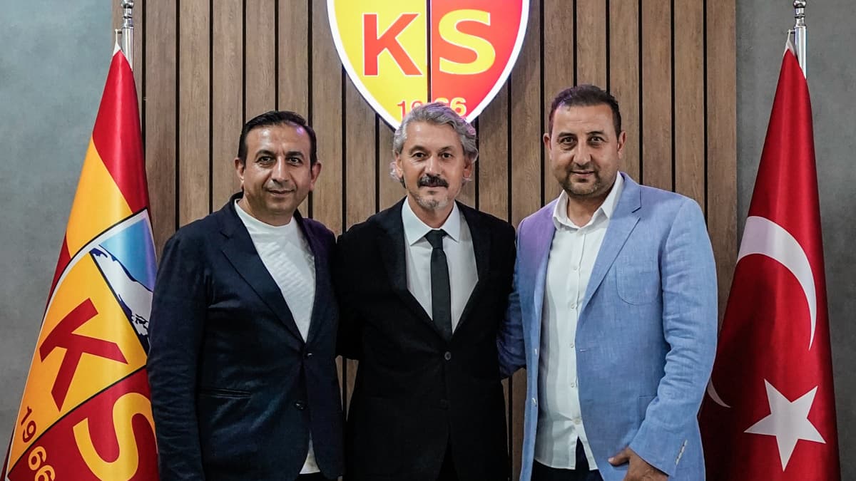 Kayserispor'un yeni teknik direktörü Atila Gerin oldu