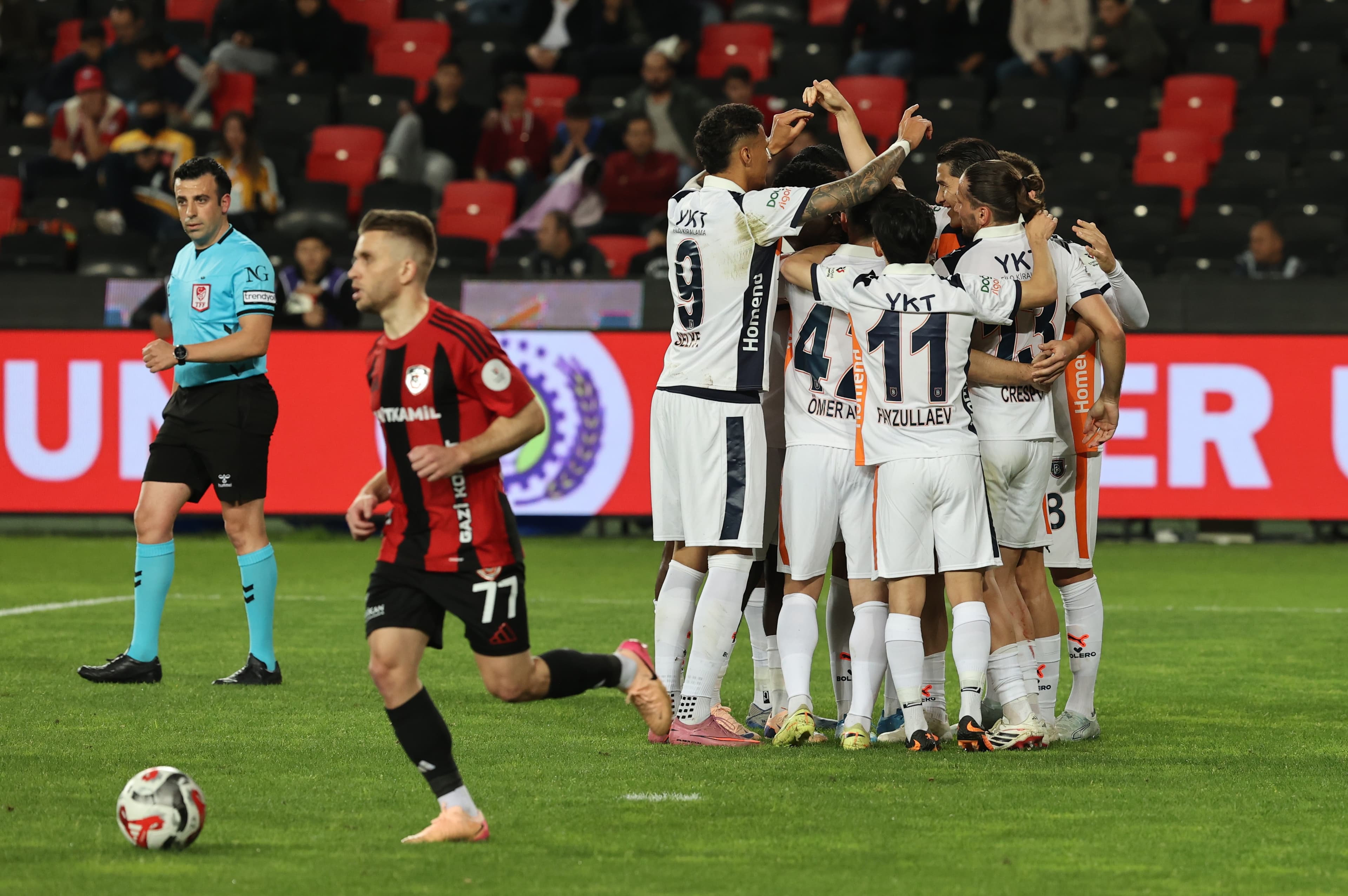 Başakşehir, sezonu 5. sırada tamamladı
