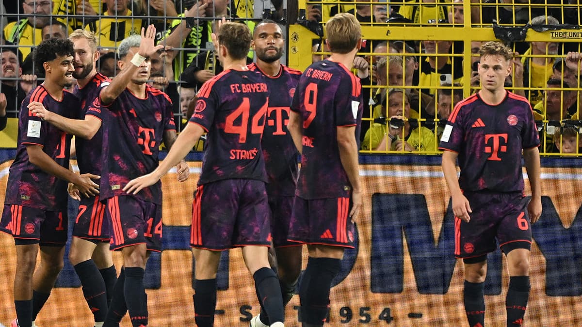 Bayern Münih, Süper Kupa'da Dortmund'u 2-1 yendi