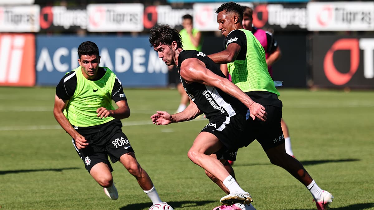 Beşiktaş, Kauno Zalgiris maçı için hazırlıklarını tamamladı