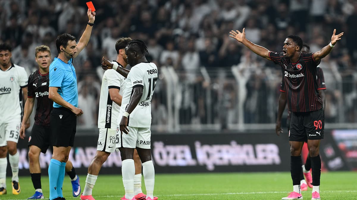 Beşiktaş, Midtjylland'ı 1-0 yenerek avantaj sağladı