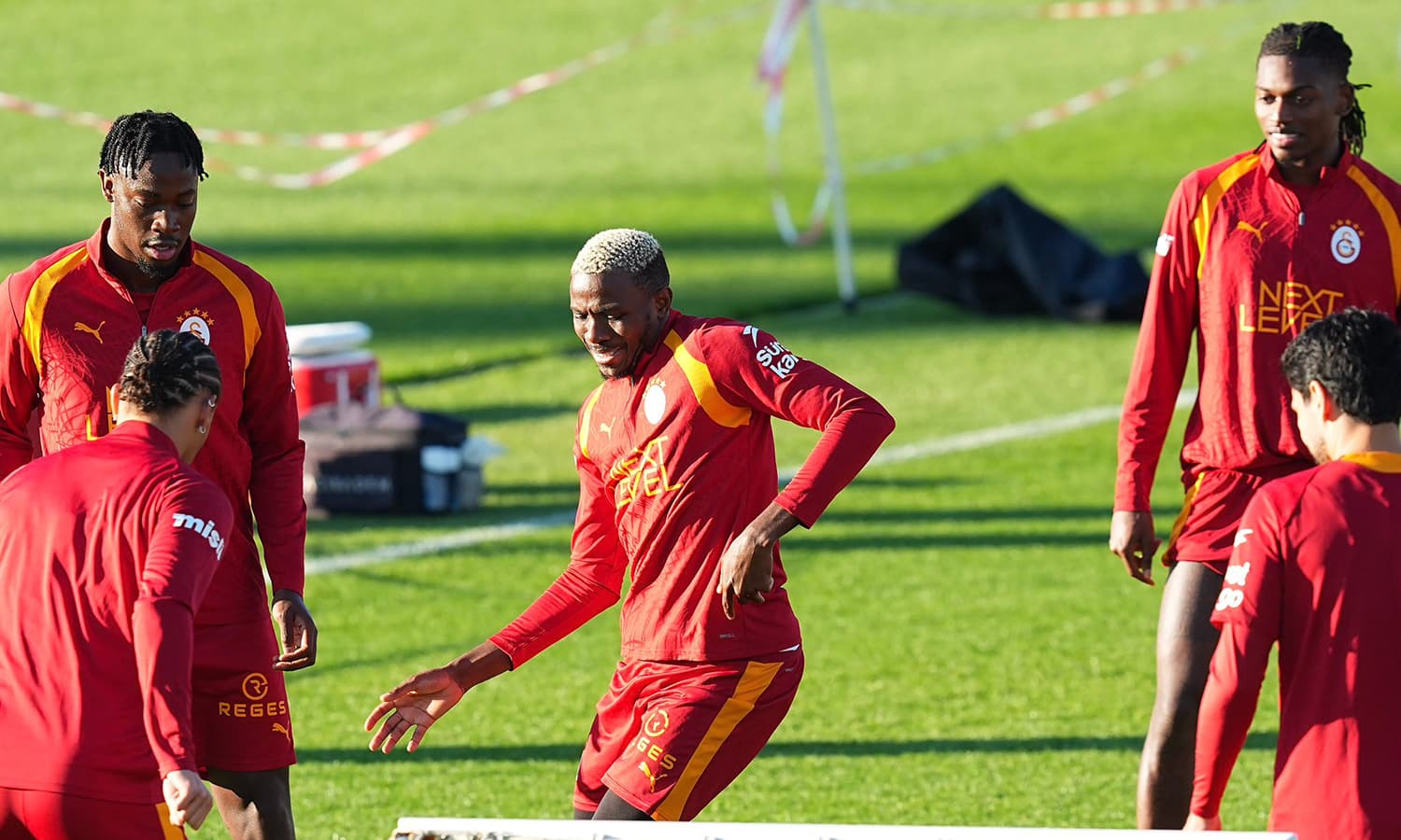 Galatasaray, Kasımpaşa maçı için hazırlıklarını sürdürüyor