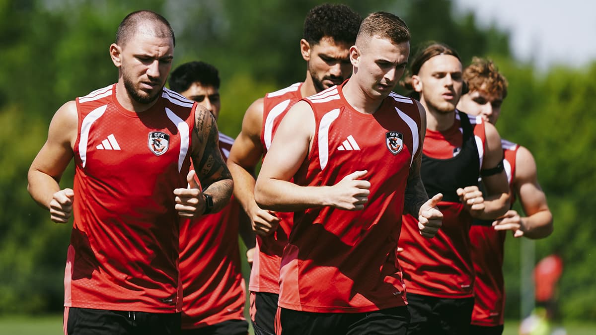 Gaziantep FK, yeni sezon için Belgrad'da hazırlıklarını sürdürüyor
