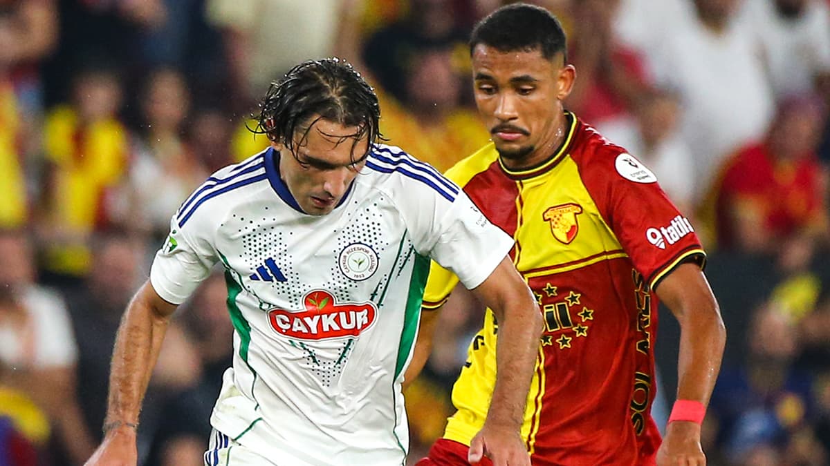 Göztepe ve Rizespor 2-2 berabere kaldı