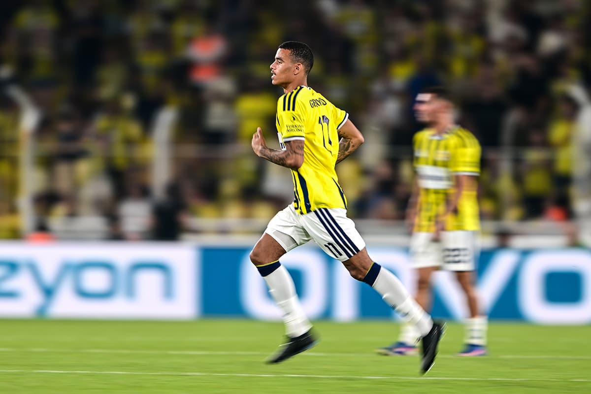 Mason Greenwood, Fenerbahçe formasıyla ilk maçına çıktı