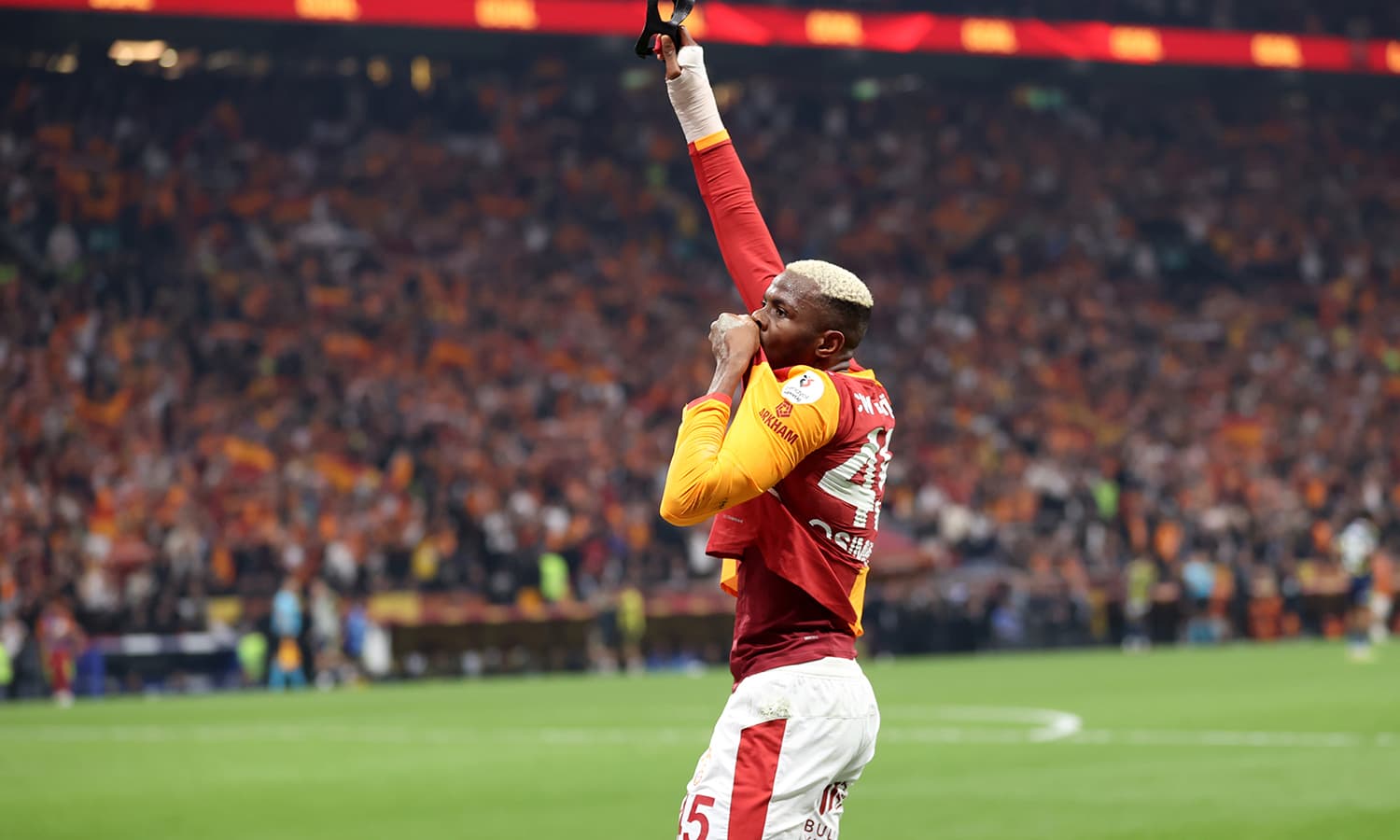 Victor Osimhen, Galatasaray'a olan sevgisini dile getirdi