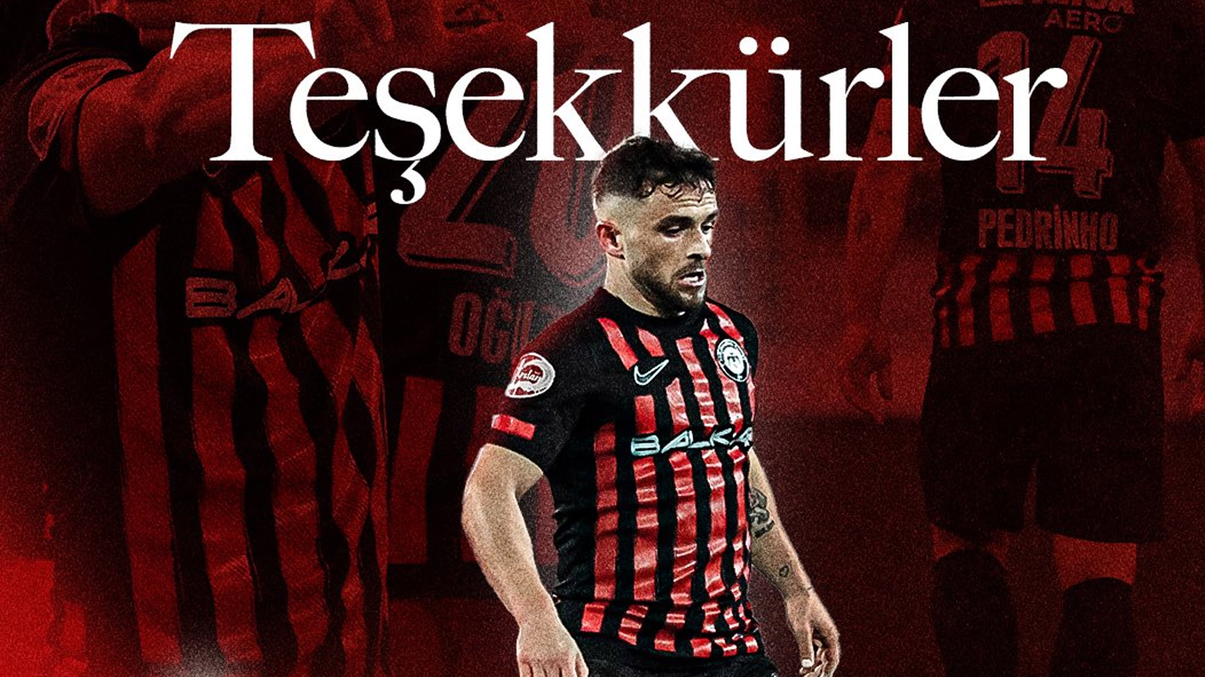 Çorum FK, Pedrinho ile sözleşmesini sonlandırdı