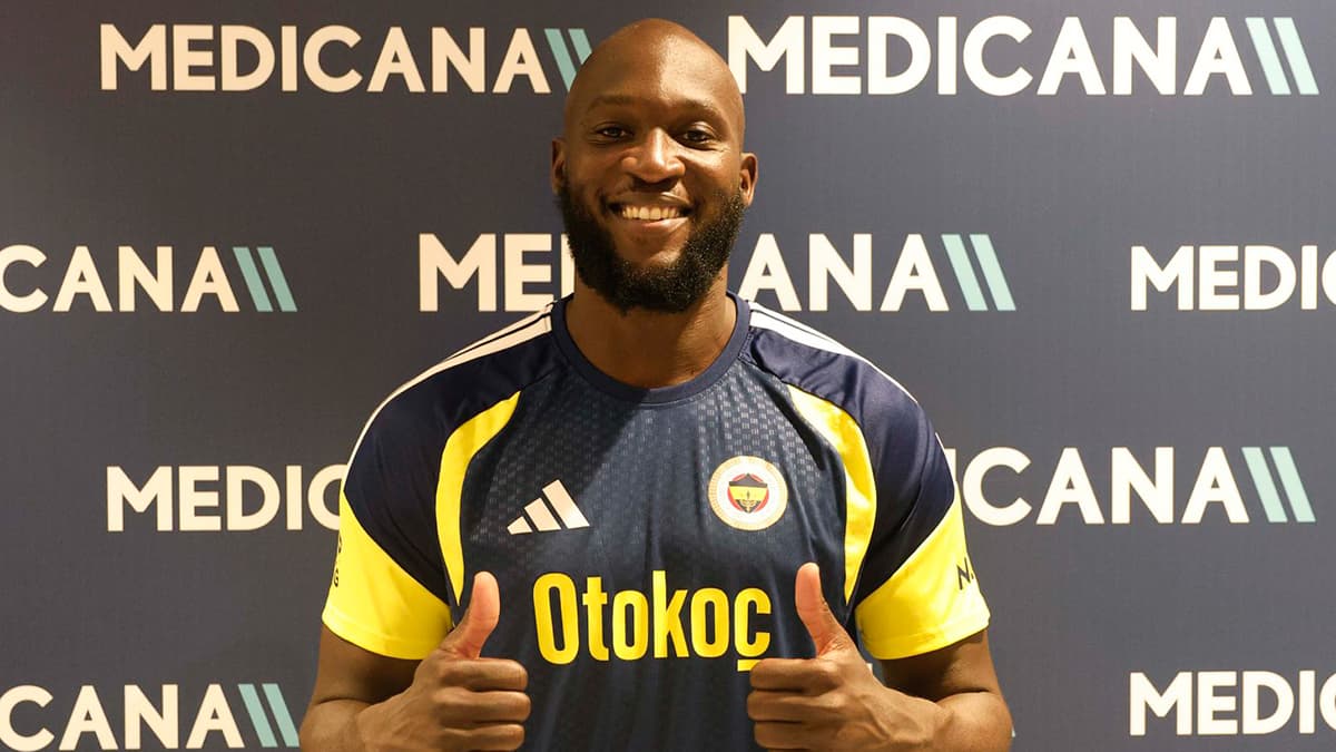 Fenerbahçe'nin yeni transferi Lukaku sağlık kontrolünden geçti