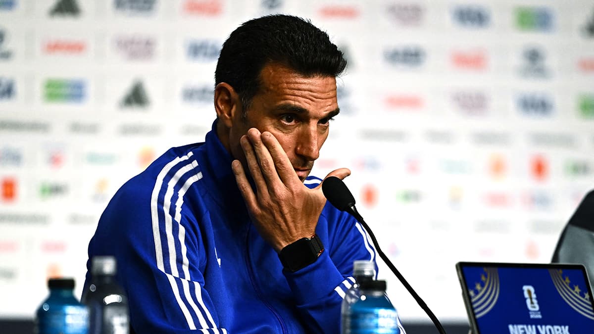 Scaloni, İspanya maçı öncesi basın toplantısında açıklamalarda bulundu