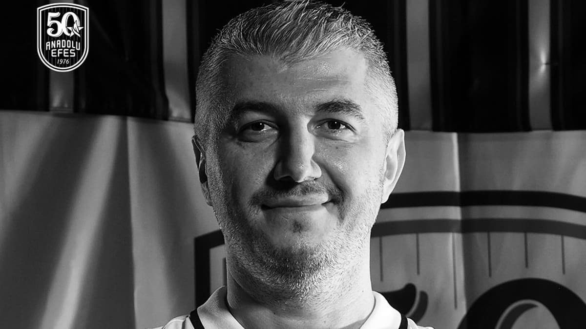Anadolu Efes'in antrenörü Serhat Güneş hayatını kaybetti