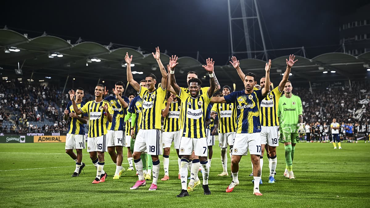 Fenerbahçe, Sturm Graz'ı 1-0 yenerek play-off'a yükseldi