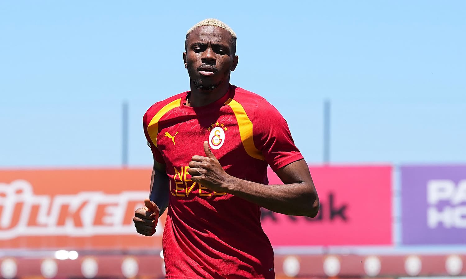 Galatasaray'da Victor Osimhen tatilden döndü