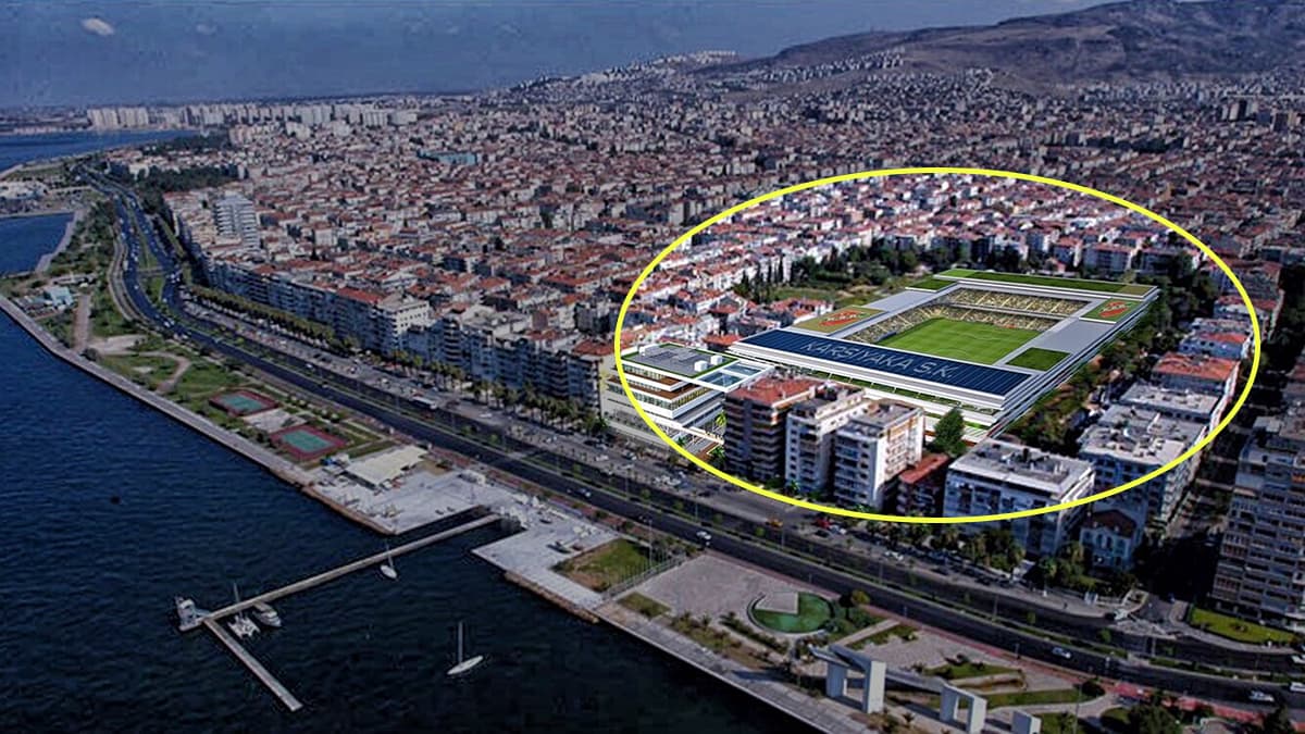 Karşıyaka Zübeyde Hanım Stadyumu için onay alındı